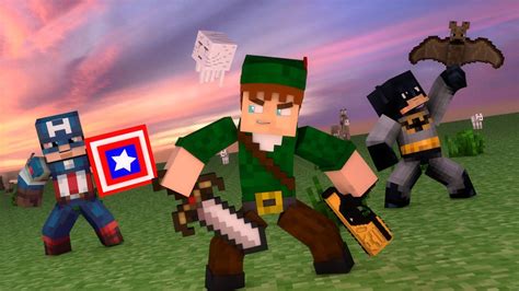Live Minecraft Pe Pocket Heroes 20 Robin Hood Gamer Youtube