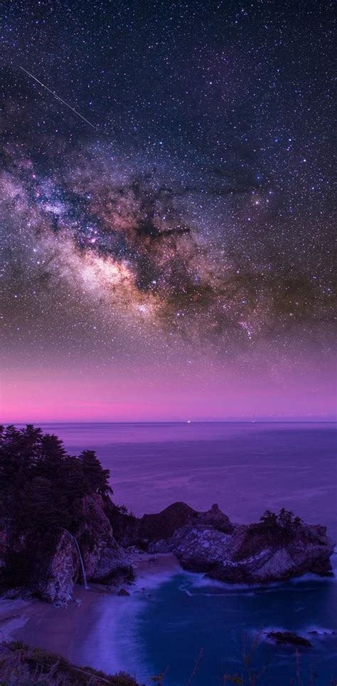 Milky Way Ocean Wallpapers Top Free Milky Way Ocean Backgrounds