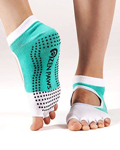 Zen Paws Premium Non Slip Toeless Yoga Pilates Fitness Barre Socks Learn More By Visiting The