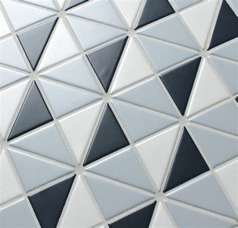 Blue Mountain Kaleidoscope 2 Triangle Geometric Tiles Design Ant