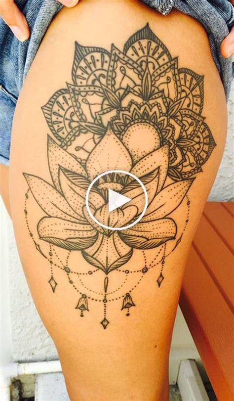 Pin On Tatuajes En Los Muslos De Las Chicas