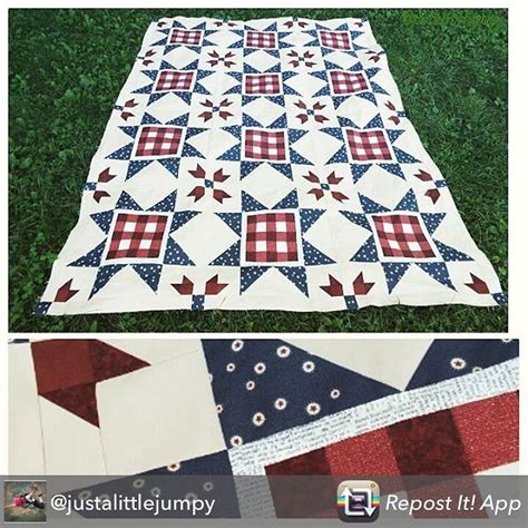 Pattern Gingham Stars Love This Patriotic Version Outdoor Blanket