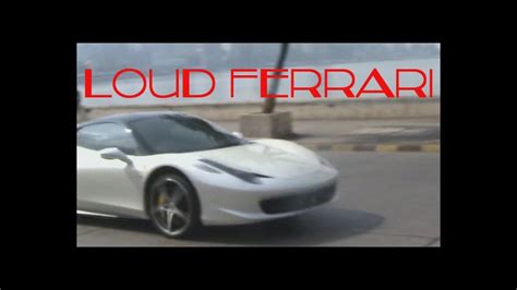 Loud Acceleration Ferrari 458 Italia Mumbai Youtube