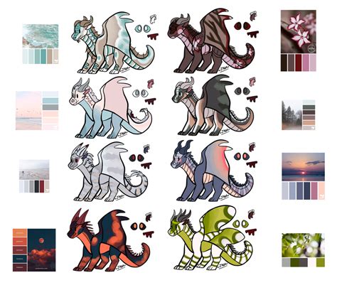 Wof Color Palette Adopts 08 Closed By Dragonspirit20 On Deviantart