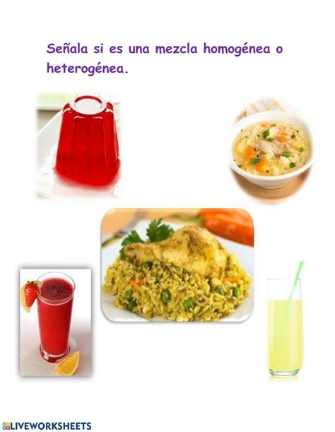 Imagenes De Mezclas Homogeneas Y Heterogeneas Para Colorear