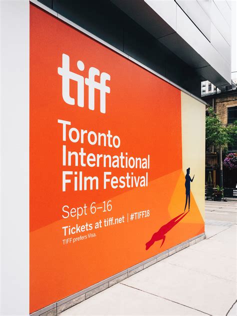 Toronto International Film Festival 2018 On Behance