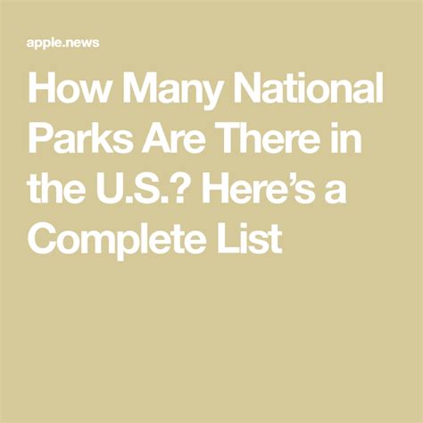 Always check your national park quarters for error coins. How Many National Parks Are There in the U.S.? Here's a ...