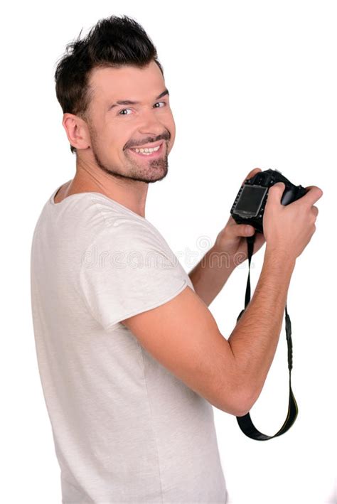 Photographer At Work Stock Image Image Of Hobbies Indoors 42668155