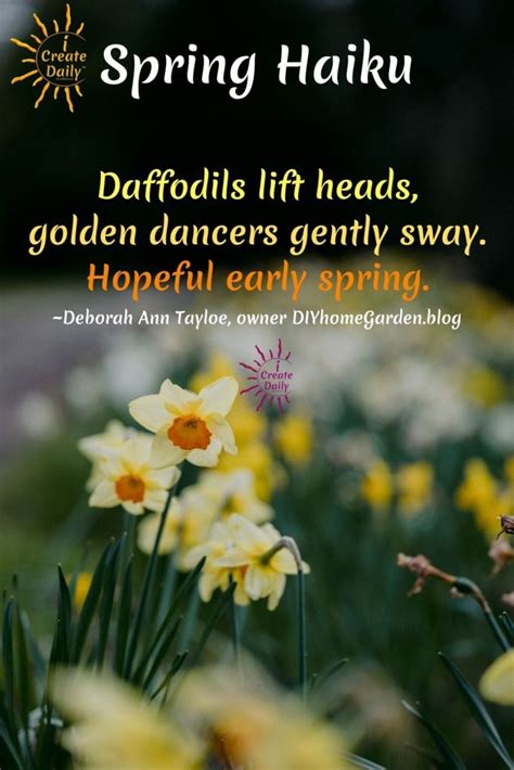 Spring Haiku Poems To Put A Spring In Your Step Icreatedaily