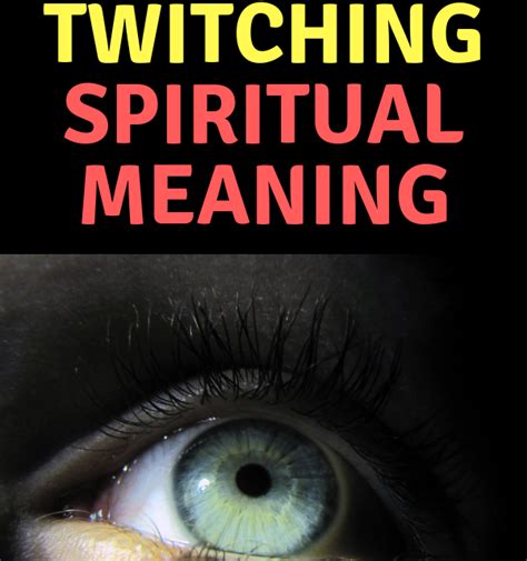 In some instances, the experts have observed this eye twitching may be the symptom of the nerve disorder, such as. Right Eye Twitching Spiritual Meaning and Beyond ...
