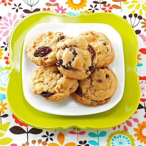 When plumb and soft, drain water and grind. Mom's Soft Raisin Cookies Recipe | Taste of Home