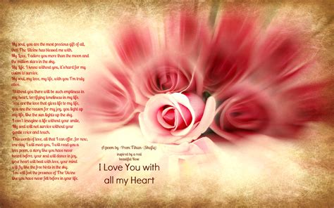 I Love You With All My Heart Quotes Quotesgram