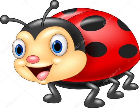 Cute Ladybug Cartoon Stock Illustration By ©tigatelu 82289380