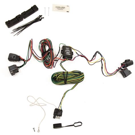 Includes 5 and 7 wire plug and trailer wiring schematics. 2007 Jeep Commander Hopkins Custom Tail Light Wiring Kit for Towed Vehicles