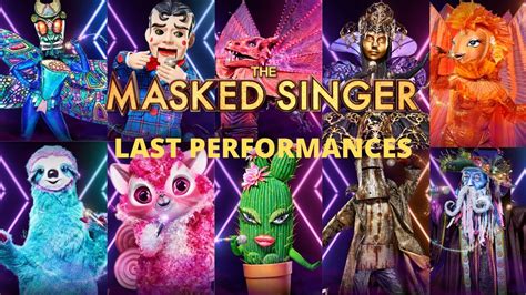 ALL OF THE MASK S LAST PERFORMANCE The Masked Singer AU YouTube