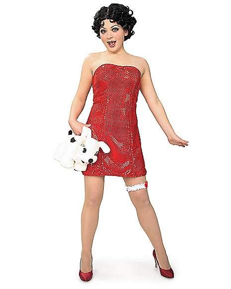 Adult Strapless Betty Boop Costume Betty Boop
