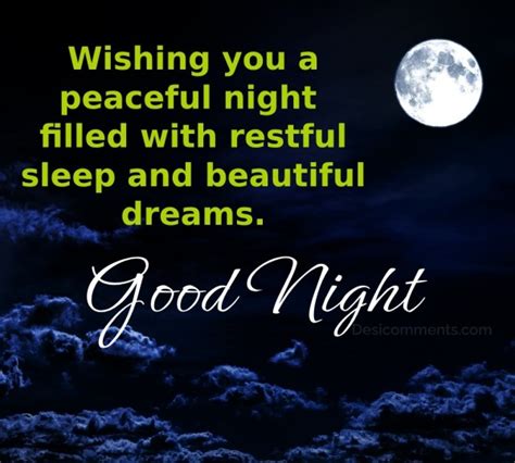 Wishing You A Peaceful Night