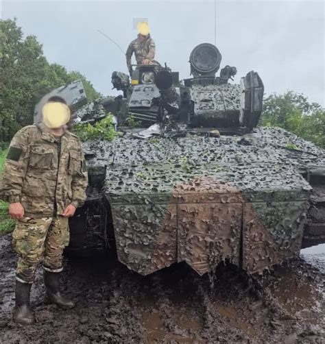 ukraine s best infantry fighting vehicle and swedish pride cv90 seized by russia after rpg hit