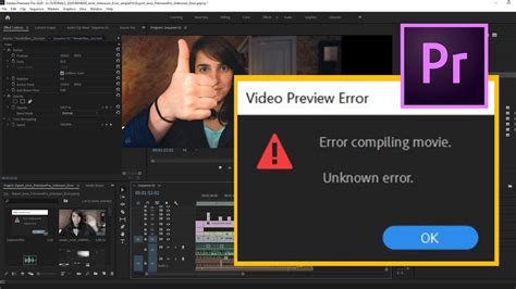 Error Compiling Movie Unknown Error Video Preview Error Render Fix