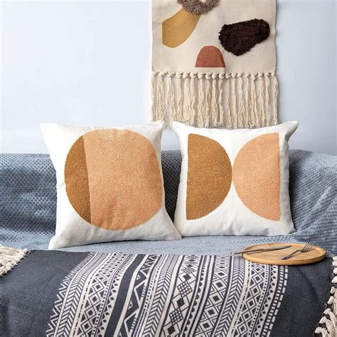 Pillow Covers Boho Textured Throw Pillow Covers Best Boho Home Decor