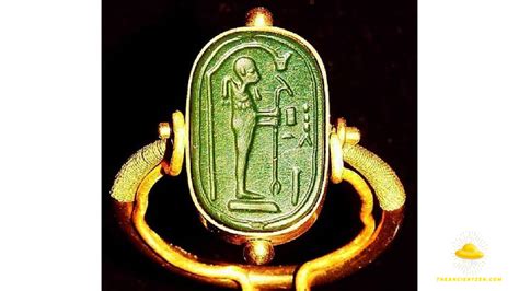 in tutankhamun s tomb a mystery alien ring was found by archaeologists ancient mystery and history