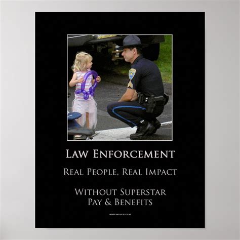 Law Enforcement Poster Zazzle