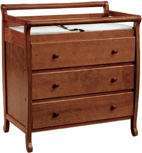 3 Drawer Kids Changer Chest Finish Pecan Chests Of Drawers