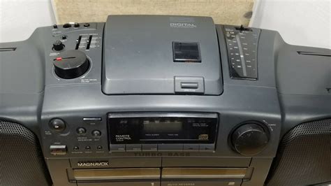 Magnavox Az 8400 Radio Cassette Recorder Cd Player Boombox Good Clean