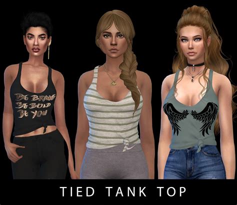 Sssvitlans Aisa Top By Leosims Sims 4 New Mesh 20 Swatches