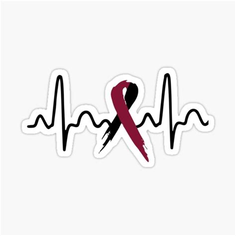 Head And Neck Cancer Heartbeat T Head And Neck Cancer Awareness