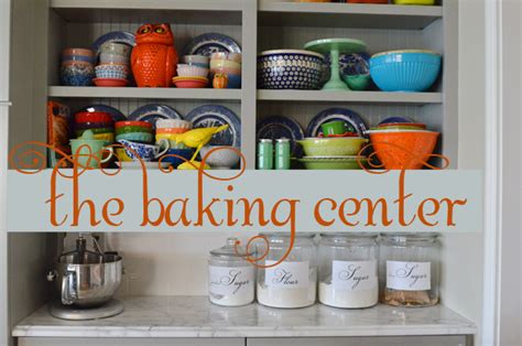 How To Set Up A Baking Center