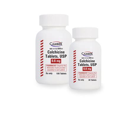 Camber Pharma Launches Generic Colcrys® Camber Pharmaceuticals