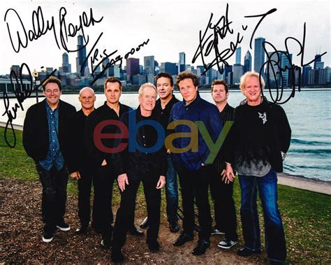 Chicago Band Signed 8x10 Autographed Photo Reprint 2 Ebay