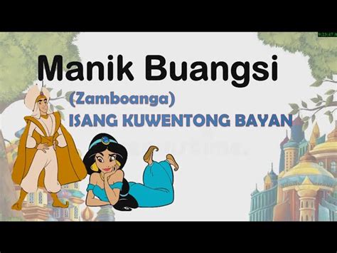 Kultura O Tradisyon Ng Mga Mamamayan Sa Mindanao Manik Buangsi