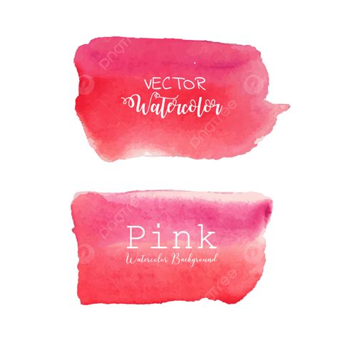 Abstract Pink Watercolor Vector Hd Png Images Pink Abstract Watercolor