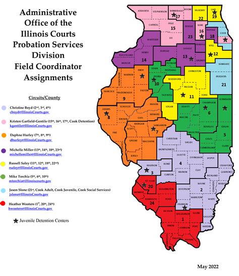94 District Courts Map