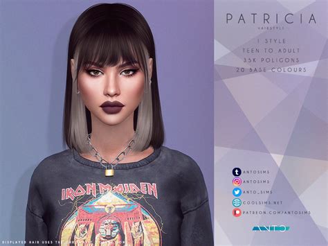 Samantha Hair Patreon The Sims 4 Skin The Sims 4 Pc S