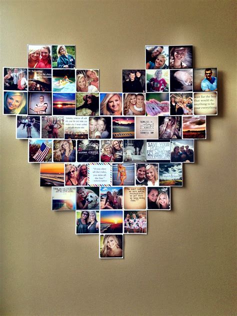 You can also make a collage that will help you to store some good memories with your loved ones. Photo Collage Ideas for Unique Room Decorations - Homedecorite