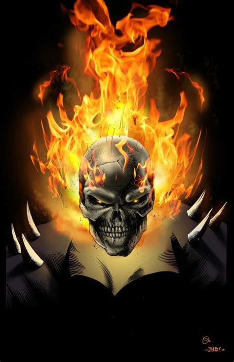 Ghost Rider Horror Comics Marvel Comics Art Marvel Heroes Marvel
