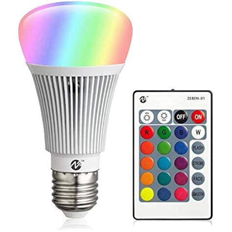 Led Bulbs Rgb Color Changing Light Dimmable 10w E26 Base With Daylight