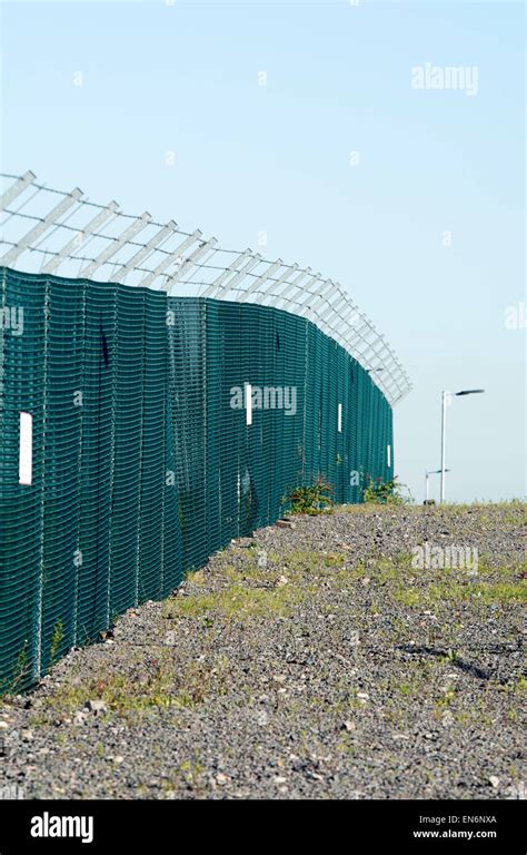 Airport Perimeter Fence High Resolution Stock Photography And Images