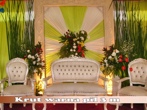 Dekorasi pelaminan mewah 2019 cahaya pelangi kenangan adalah sebuah kesempatan yang hanya datang satu kali saja. Dekorasi Pernikahan Ukuran 3 Meter