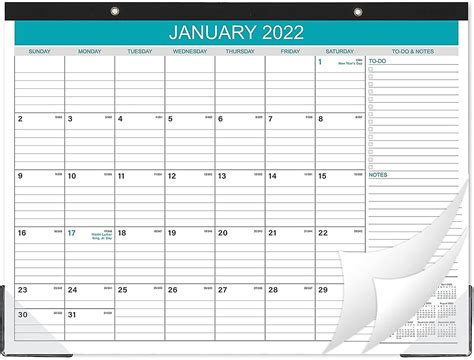 2022 Bureaukalender Grote Bureaukalender 5588 Cm X 4324 Cm Januari