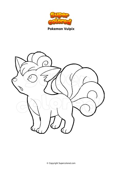 These are max cp (combat power) values obtainable by vulpix for each level of pokémon go and their power up candy. Supercoloring Vulpix : Umbreon Super Coloring Pokemon ...