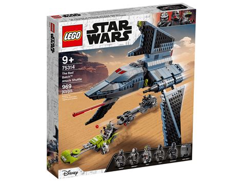 Lego Star Wars 75314 The Bad Batch Attack Shuttle Disponible Dès