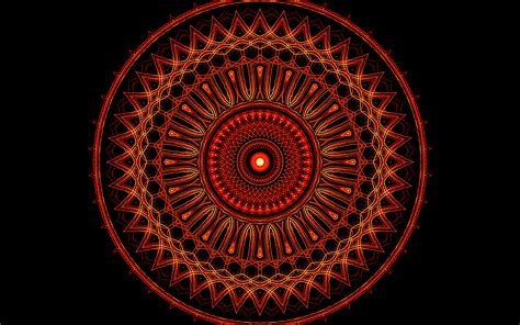 Download Wallpaper 3840x2400 Mandala Pattern Abstraction Circles 4k