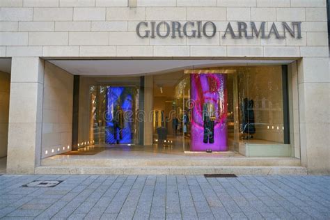 Giorgio Armani Store Editorial Photography Image Of Display 141423027