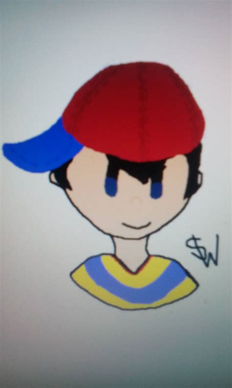 Ness~earthbound By Stormywolff On Deviantart