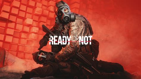 Wallpaper : Ready or Not, video games, police, m4 carbine, gas masks ...