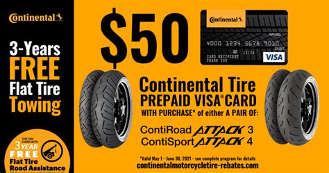 Continental Tire Rebate Offers